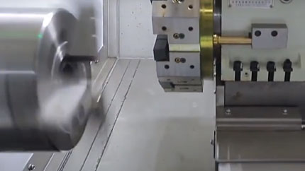 Slant Bed And Linear Guide Way CNC Lathe